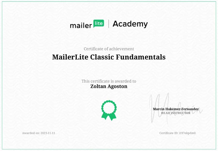 Classic Fundamentals
