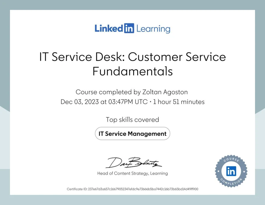 IT Service Desk