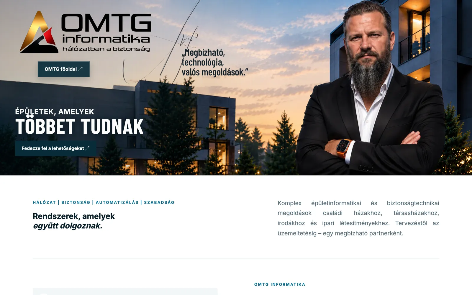 Nyitóoldal személyes márkával